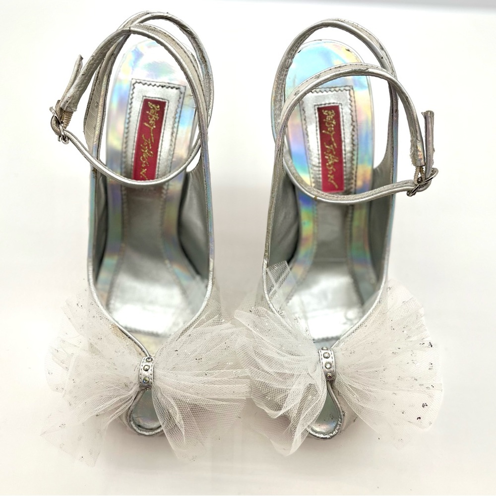Betsey Johnson - Tulle Bow evening shoes - 7